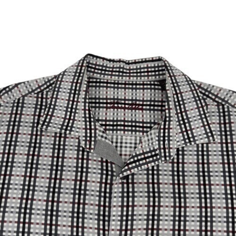 Tasso Elba Plaid Button-Up Shirt‎ L - Picture 3 of 7